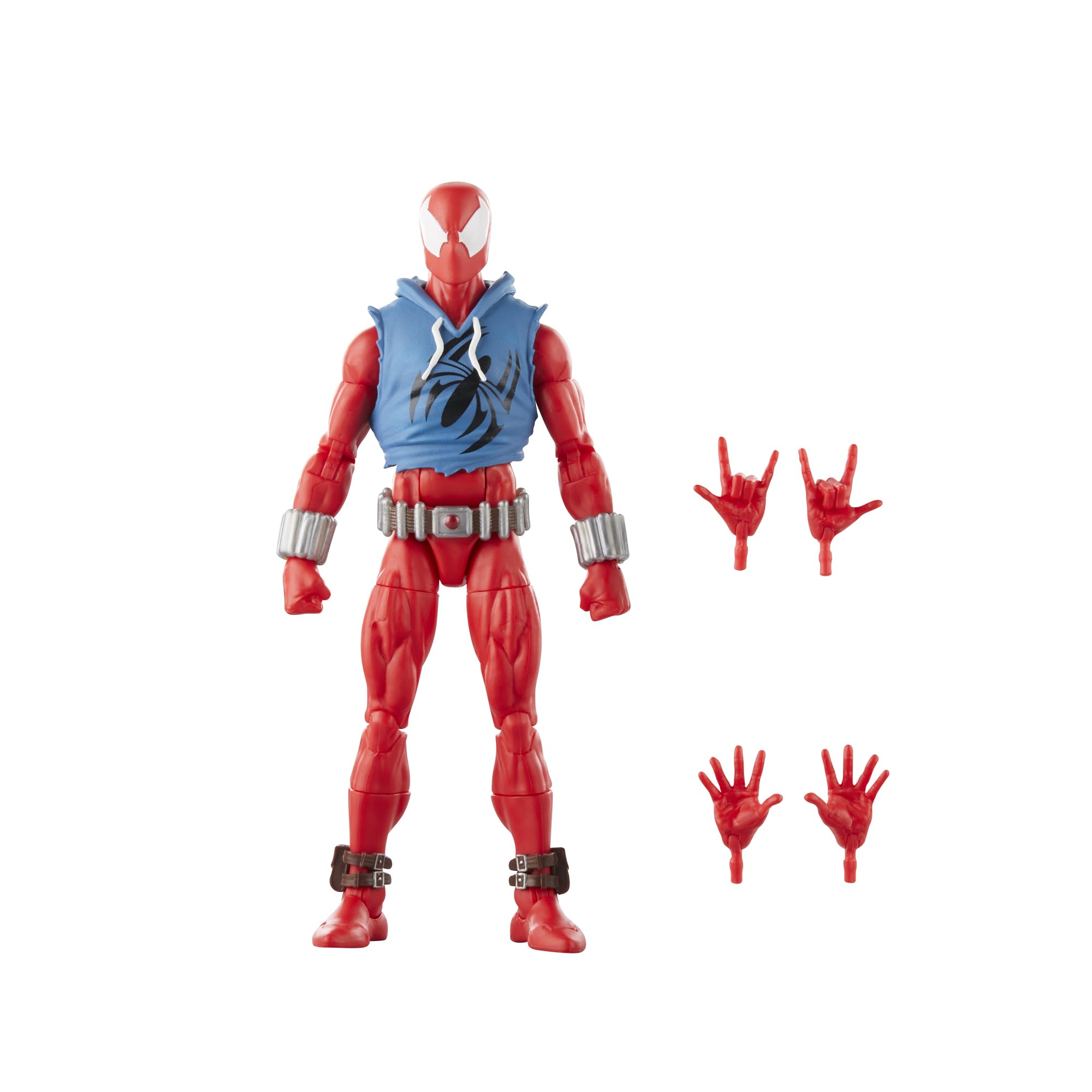 MARVEL Legends Series Scarlet Spider Spider-Man Comics Collectible 6-Inch Action Figure for Collectors Marvel Fans Colle