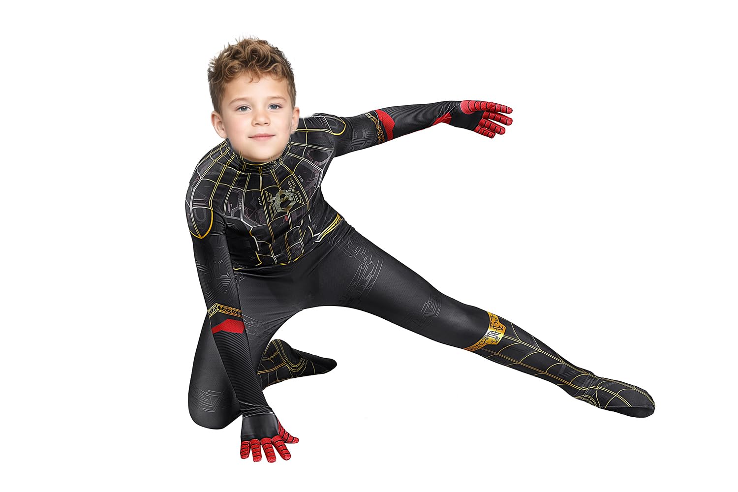 Superhero Costume Onesie Halloween Jumpsuit for Kids Birthday Party