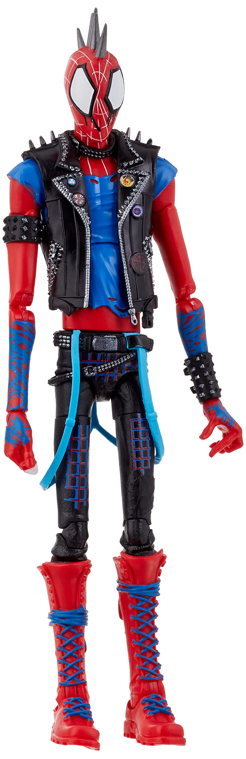 Marvel Legends Series Spider-Man: Across The Spider-Verse Spider-Punk 6-inch Action Figure Toy for Collectors & Fans, Mo